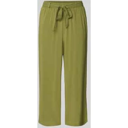 Culotte van viscose met strikceintuur