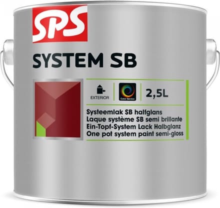 Sps Systeemverf Sb 1 Liter 100% Wit