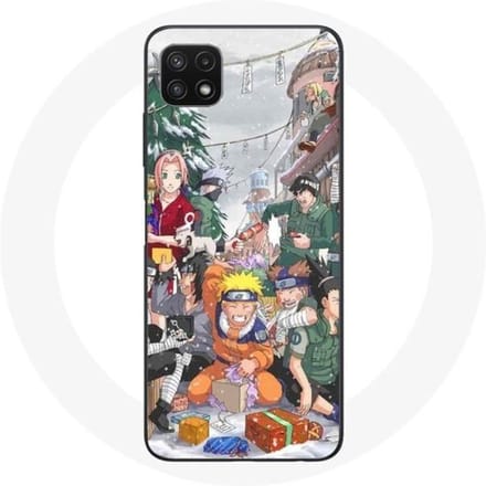 Coque pour Samsung Galaxy A22 5G Naruto Christmas Day Anime Manga