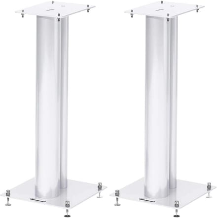 Stabiele Luidsprekerstandaard tot 50 kg - 60 cm Hoog, Eiken Decor, Paar