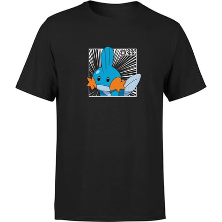 Pokemon Mudkip Men's T-Shirt - Black - 5XL