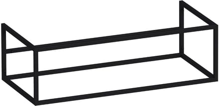 Brauer Believe - Onderkast - 100 cm - excl. Bodemplaat - Mat Zwart