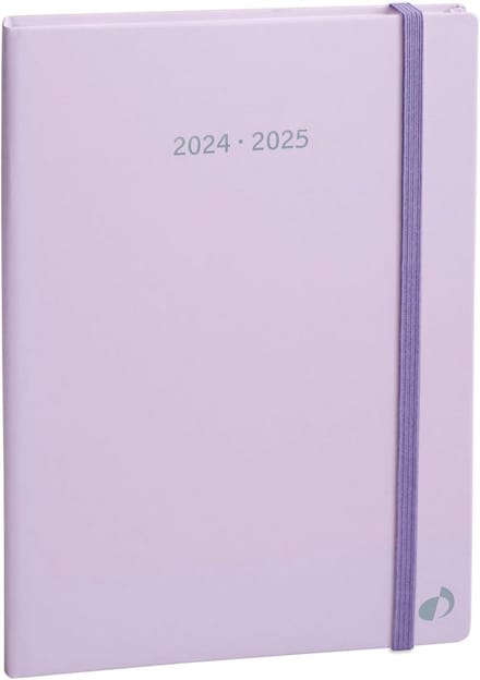 Jaarplanner 16 Maanden (Sept 2024 - Dec 2025) Weekoverzicht A5 Pastel