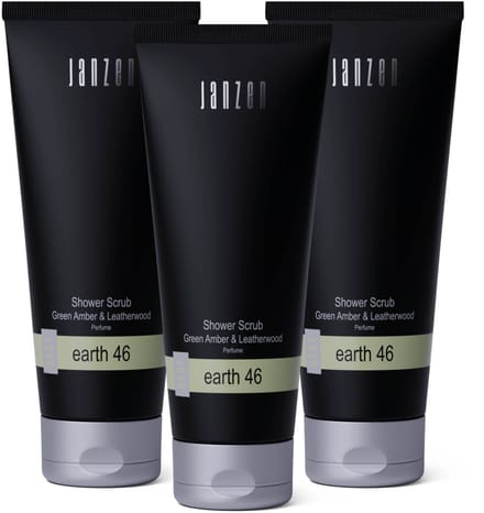 JANZEN Shower Scrub Earth 46 3-pack