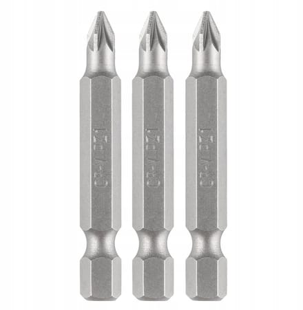 GRAPHITE Bit PZ1 x 50mm - 3 stuks