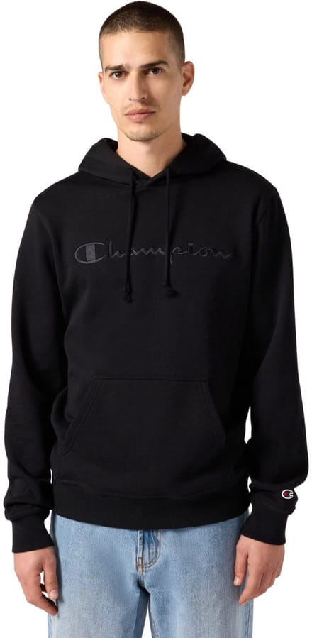 Champion Hooded Sweatshirt Heren Zwart - Maat M