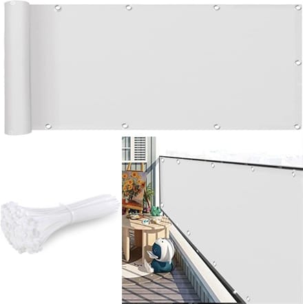 Privacy Scherm 140x550cm voor Tuinen en Terrassen – UV-bestendig en Winddicht