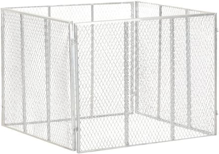 Compostbak Tuin 100x100x77 cm - Verzinkt Staal voor Tuinafval