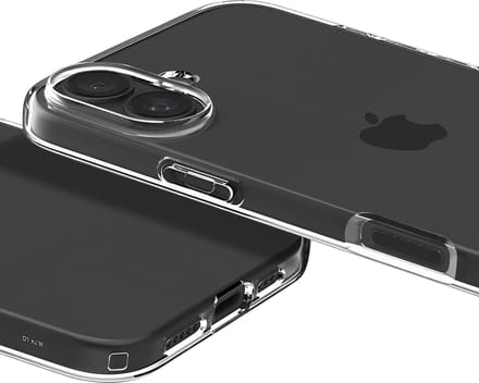 Spigen Liquid Crystal Hoesje Geschikt voor Apple iPhone 16 - Back Cover TPU Transparant