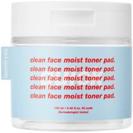 laundryou - Clean Face Moist Toner Pad Quick 60 pads