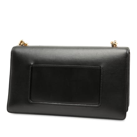 Tweedehands Kleine Leren Tas Ketting Flap