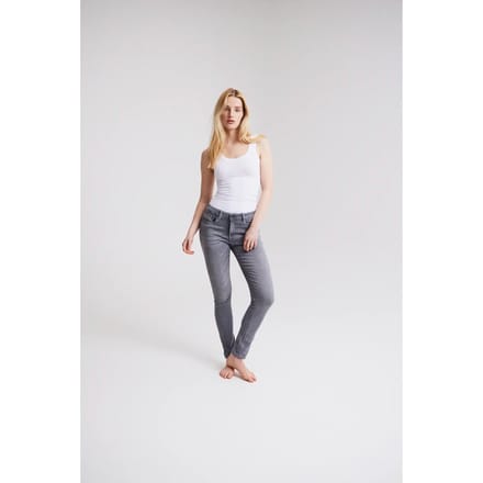 Ichi IHERIN IZARO LIGHT GRAY Dames Jeans - Maat W26 X L32