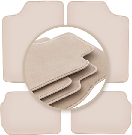 PREMIUM beige matten voor: Suzuki Swift II hatchback, sedan 1988-2004