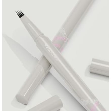 VEECCI - Freely Painted Liquid Eyebrow Pencil - 3 Colors S03 Cool Black - 0.55ml