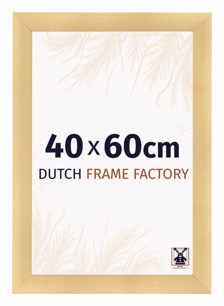 Fotolijst 40x60 cm - MDF - Goud Mat - Praag
