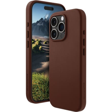 Dbramante1928 - Roskilde Mag geschikt voor iPhone 16 Pro Hoesje - bruin | bruin