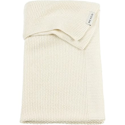 Meyco Baby Mini Relief Wiegdeken - Natural - 75x100cm - 1.0 TOG