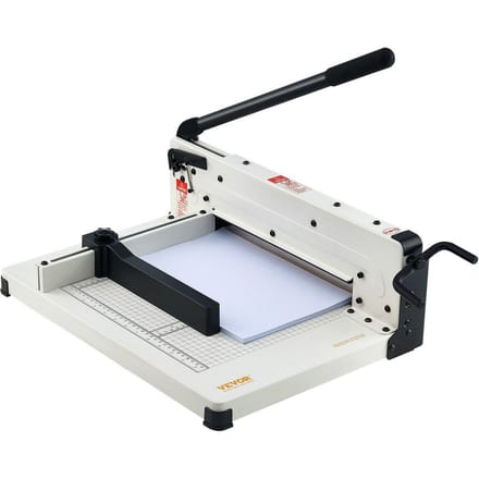 Papiersnijder 12  A4 Guillotine Papier Snijder 400 Vel Capaciteit Metalen Basis