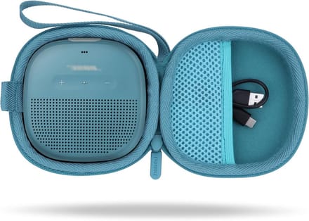 Hard Case voor Bose SoundLink Micro Speaker - Bescherming, Draagbaar en Stijlvol in Blauw