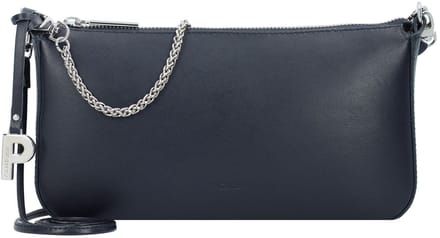 PICARD Leren Schoudertas Auguri Shoulderbag Ocean Donkerblauw