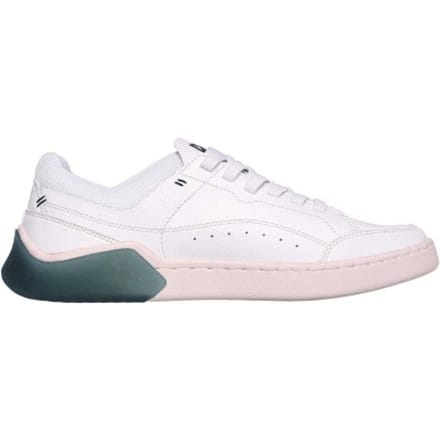 Skechers Unisex Volwassen Cup Classic Leer Lage Sneakers (Wit/Groen)