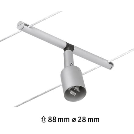 Paulmann Wire Systems 12V-kabelsysteem lamp GU5.3 Chroom (mat)
