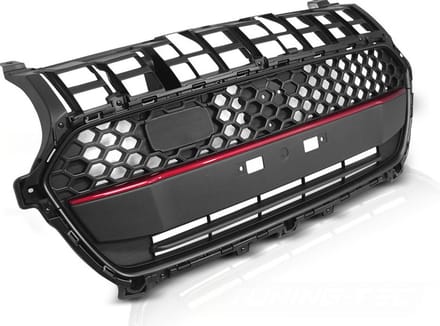 Grill SUZUKI SWIFT VI vanaf 2017 ZWART RODE LIJN SPORT STIJL