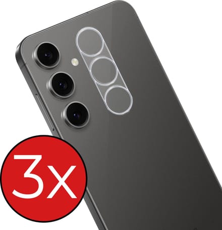 Camera Lens Protector - 3 Stuks - Geschikt voor Samsung Galaxy A16 - Camera Screenprotector - Beschermglas - Gehard Glas - Tempered Glass - Screen Protector