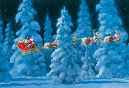 Twas The Night Before Christmas: Advent Calendar - ,Ted Rand