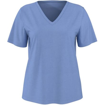 ESMARA Linnen dames T-shirt (Blauw, M (40/42))