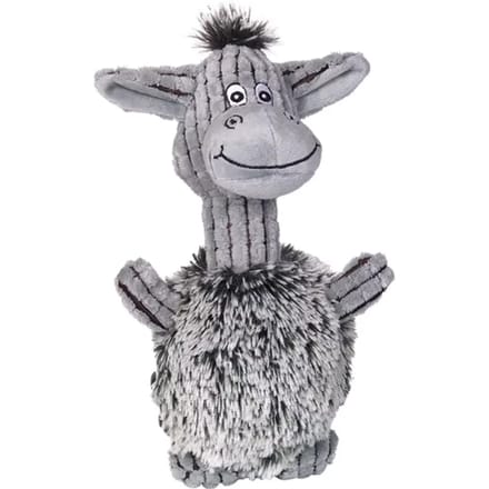 Ezel pluche voor hond met touw Nobby Pet Stretch