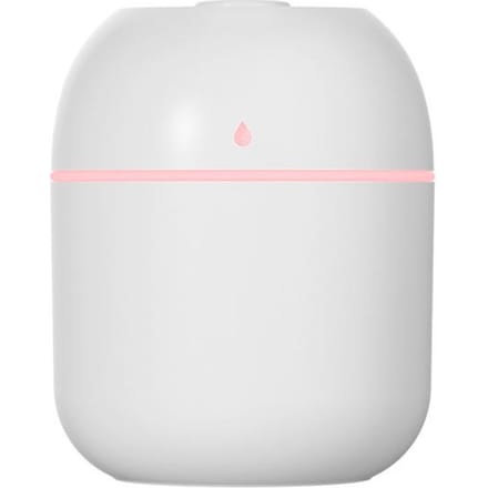 Ultrasone luchtbevochtiger Mini draagbare etherische olie aromatherapie diffuser voor thuiskantoor auto 220 ml wit