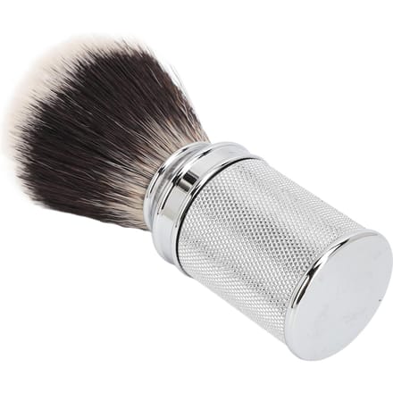 Barberschuimkwast Zacht Nylon Haar Sneldrogend Antislip Handvat Baardschuimkwast black