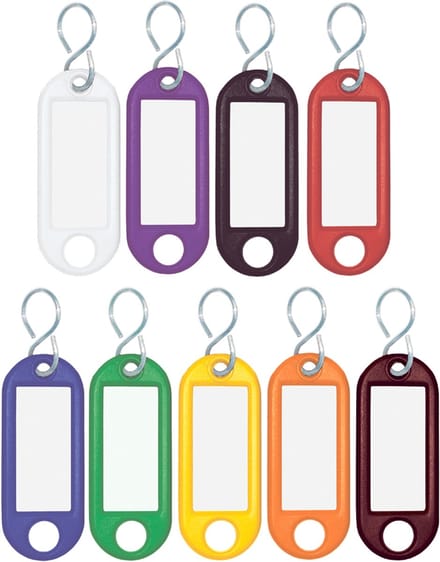 WEDO Sleutelhanger S-Haak, paars, grootverpakking