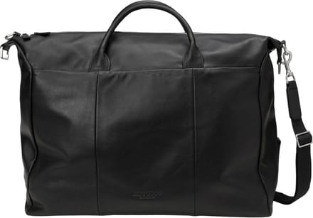 Marc O'Polo Leren reistas Weekender Davis Black zwart