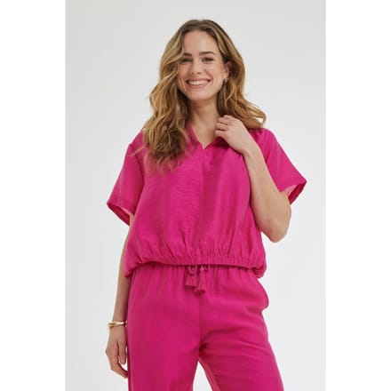 DIDI Blouse Perla Fuchsia Purple Größe: 42 | Blusen Outlet | Damen | Rosa
