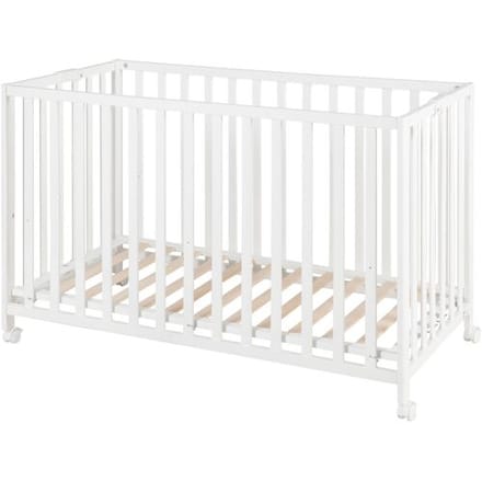 ROBA Baby opklapbed 60 x 120 cm (wit)