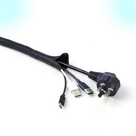 Maison Elara Zelfsluitende Kabelslang 6 meter - Flexibel Kabelmanagement voor Bureau en TV