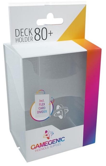 GameGen!c - Transparent Deck Holder 80+