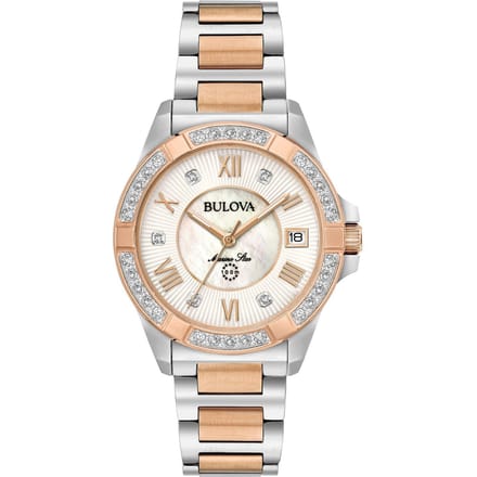 Bulova Marine Star 98R234 Horloge - Staal - Multi - Ø 32 mm