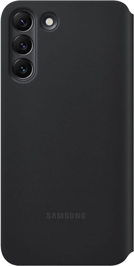 Samsung Smart Clear View Hoesje - Samsung Galaxy S22 Plus - Zwart
