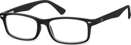 Montana Leesbril Unisex Rechthoekig Zwart (mr83) Sterkte +1.00
