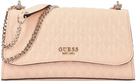 GUESS Schoudertas Betula Convertible Xbody Flap Apricot Abrikoos