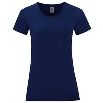 Dames-T-shirt Fruit of the Loom Iconic 150