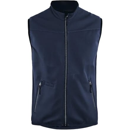 Mouwloos softshell + stretchjack Blaklader