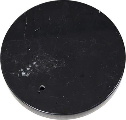 QAZQA editor - Moderne Vloerlamp - H 5 cm - Zwart -