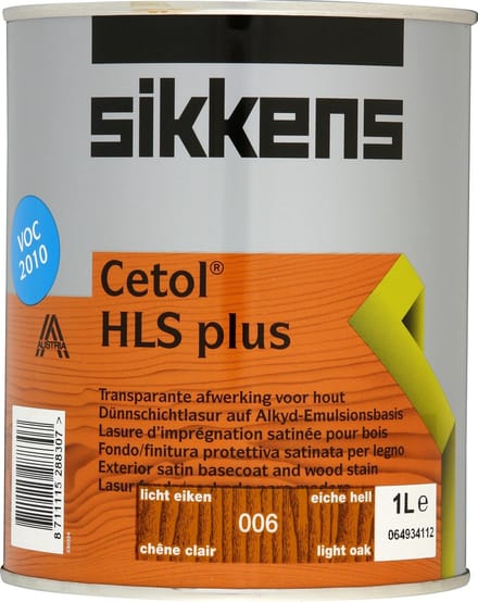 Sikkens Cetol Hls Plus - 006 - Lichte Eik - 1 l - 14-18 m²/l