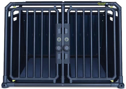 4Pets - Autobench Pro Noir 22 - Geschikt voor 2 honden