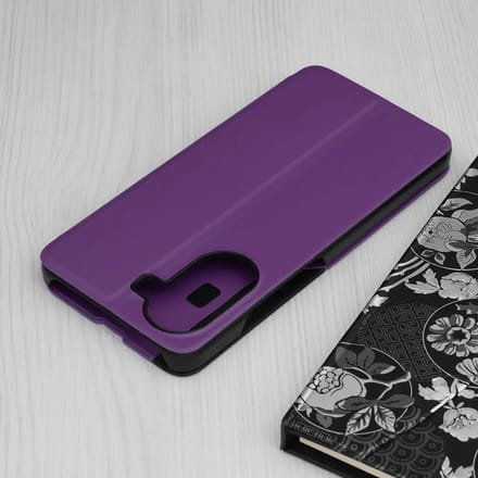 Hoesje geschikt voor Xiaomi Poco X7 Pro - Techsuit eFold Book Case - Paars
