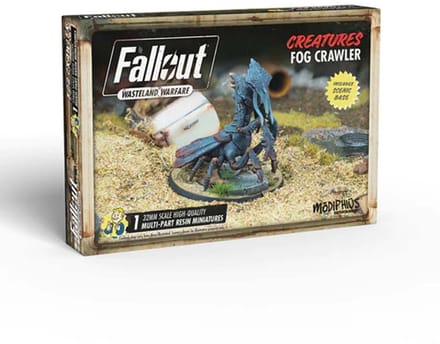 Fallout: Wasteland Warfare - Creatures: Fog Crawler - Uitbreiding - Modiphius Entertainment - Ongeschilderd